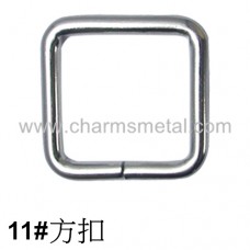 #11 x 6/8" Square Buckle